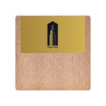 Square Wooden Fridge Magnet Thumbnail