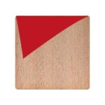 Square Wooden Fridge Magnet Thumbnail