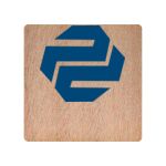 Square Wooden Fridge Magnet Thumbnail