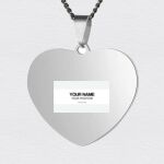 Heart Stainless Necklace Thumbnail