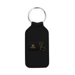 Engraving Leather Barrel Keychain Thumbnail