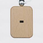 Engraving Rectangle Wooden Keychain Thumbnail