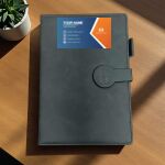 Leather Cover Planner with Clip 01 Thumbnail