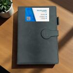 Leather Cover Planner with Clip 01 Thumbnail