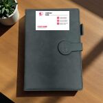 Leather Cover Planner with Clip 01 Thumbnail