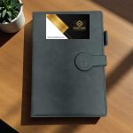 Leather Cover Planner with Clip 01 Thumbnail