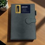 Leather Cover Planner with Clip 01 Thumbnail