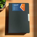 Leather Cover Planner with Silver Tag Thumbnail