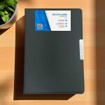 Leather Cover Planner with Silver Tag Thumbnail