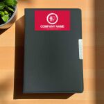 Leather Cover Planner with Silver Tag Thumbnail