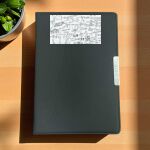 Leather Cover Planner with Silver Tag Thumbnail