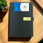 Leather Cover Planner with Magnetic Clip 02 Thumbnail