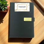 Leather Cover Planner with Magnetic Clip 02 Thumbnail