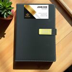 Leather Cover Planner with Magnetic Clip 02 Thumbnail