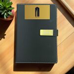 Leather Cover Planner with Magnetic Clip 02 Thumbnail