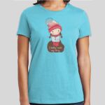 Premium Cotton CVC Roundneck T-shirt (Ladies) Thumbnail