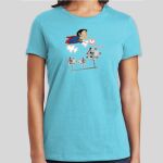 Premium Cotton CVC Roundneck T-shirt (Ladies) Thumbnail