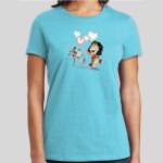 Premium Cotton CVC Roundneck T-shirt (Ladies) Thumbnail