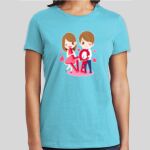 Premium Cotton CVC Roundneck T-shirt (Ladies) Thumbnail