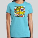 Premium Cotton CVC Roundneck T-shirt (Ladies) Thumbnail