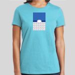 Premium Cotton CVC Roundneck T-shirt (Ladies) Thumbnail