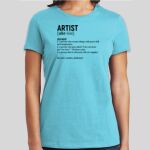 Premium Cotton CVC Roundneck T-shirt (Ladies) Thumbnail