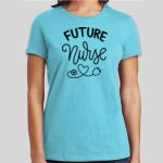 Premium Cotton CVC Roundneck T-shirt (Ladies) Thumbnail