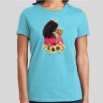 Premium Cotton CVC Roundneck T-shirt (Ladies) Thumbnail