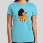 Premium Cotton CVC Roundneck T-shirt (Ladies) Thumbnail