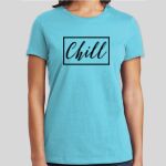 Premium Cotton CVC Roundneck T-shirt (Ladies) Thumbnail