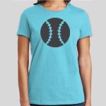 Premium Cotton CVC Roundneck T-shirt (Ladies) Thumbnail