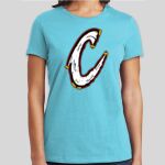 Premium Cotton CVC Roundneck T-shirt (Ladies) Thumbnail