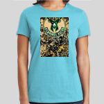 Premium Cotton CVC Roundneck T-shirt (Ladies) Thumbnail