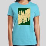 Premium Cotton CVC Roundneck T-shirt (Ladies) Thumbnail
