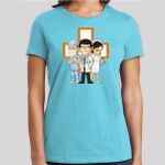 Premium Cotton CVC Roundneck T-shirt (Ladies) Thumbnail