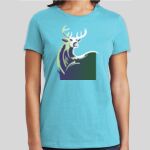 Premium Cotton CVC Roundneck T-shirt (Ladies) Thumbnail