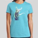 Premium Cotton CVC Roundneck T-shirt (Ladies) Thumbnail