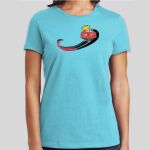 Premium Cotton CVC Roundneck T-shirt (Ladies) Thumbnail