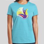 Premium Cotton CVC Roundneck T-shirt (Ladies) Thumbnail