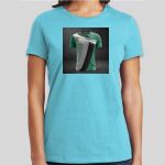 Premium Cotton CVC Roundneck T-shirt (Ladies) Thumbnail
