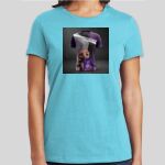 Premium Cotton CVC Roundneck T-shirt (Ladies) Thumbnail