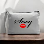 Canvas Pouch with Handle and Zipper Thumbnail