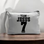 Canvas Pouch with Handle and Zipper Thumbnail