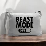 Canvas Pouch with Handle and Zipper Thumbnail