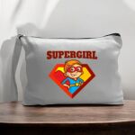 Canvas Pouch with Handle and Zipper Thumbnail