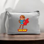 Canvas Pouch with Handle and Zipper Thumbnail