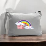 Canvas Pouch with Handle and Zipper Thumbnail