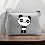 Canvas Pouch with Handle and Zipper Thumbnail