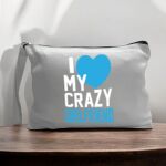 Canvas Pouch with Handle and Zipper Thumbnail