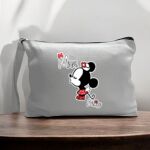 Canvas Pouch with Handle and Zipper Thumbnail